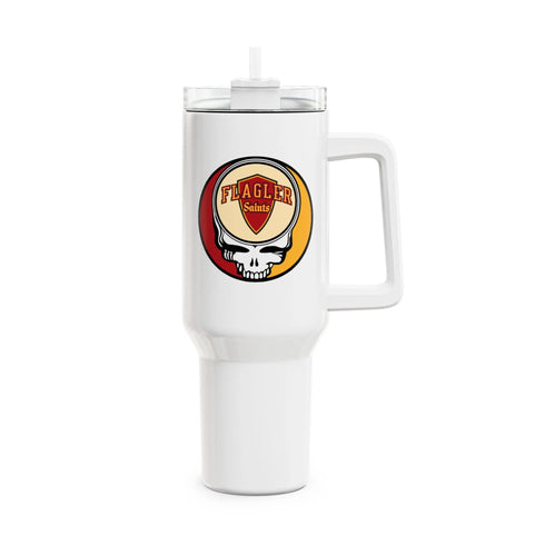 Grateful Dead - Flagler College Stealie "Fat Man" Tumbler, Double Insulated 40oz Travel Mug - StealieShop