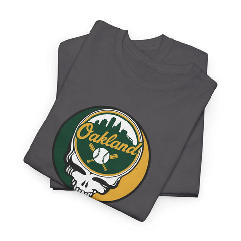 Grateful Dead - Oakland A's Grateful Dead T-Shirt - MLB - Athletics - StealieShop
