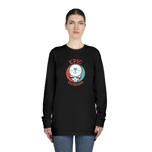 Grateful Dead - Epic Excursions Stealie Long Sleeve Crewneck Tee - StealieShop