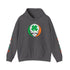 Irish Stealie with Dancing Bears Sleeves Premium Unisex Hoodie