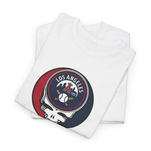 Grateful Dead - Los Angeles Angels Grateful Dead Steal Your Face T-Shirt - MLB - Anaheim - StealieShop