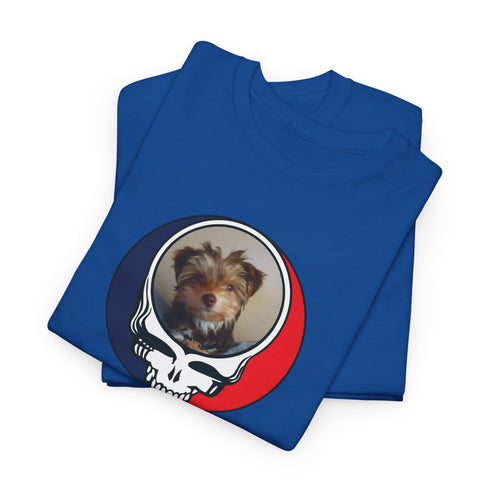 Custom Dog Stealie Unisex Grateful Dead T-Shirt (68)