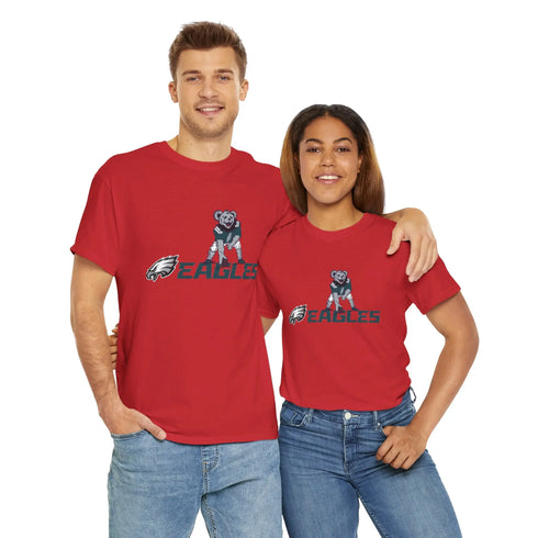 Philadelphia Eagles Dancing Bear Grateful Dead T-Shirt - NFL - StealieShop