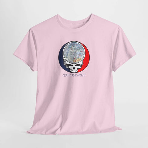 Okemo Trail Map Stealie Grateful Dead T-Shirt