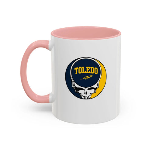 University of Toledo Grateful Dead Stealie Coffee Mug Printify