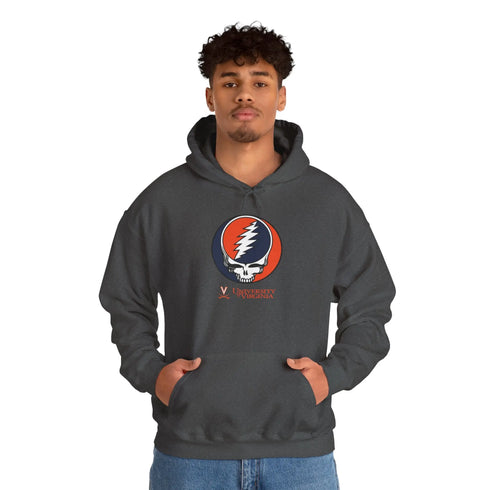 Grateful Dead - University of Virginia Stealie Unisex Heavy Blend Hoodie - StealieShop
