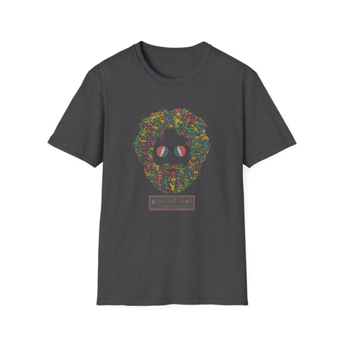 Grateful Dead - Jerry Garcia Dancing Bears Face - Vineyard Collection Grateful Dead TShirt - StealieShop