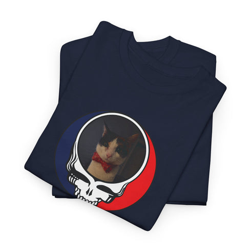 Custom Cat Stealie Unisex Grateful Dead T-Shirt (58)