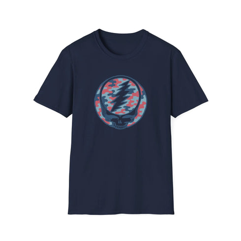Grateful Dead - Camo Stealie Color Match Vineyard Collection Grateful Dead TShirt - StealieShop