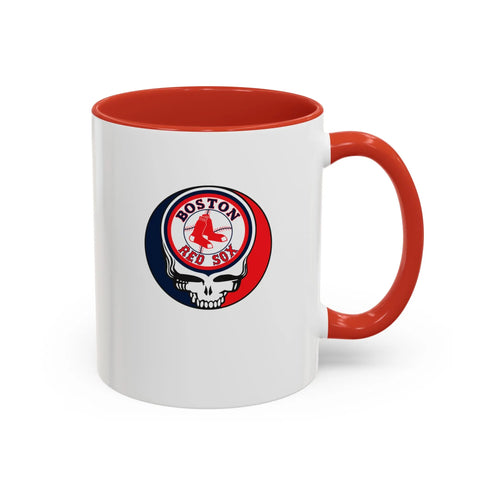 Boston Red Sox Grateful Dead Coffee Mug Printify