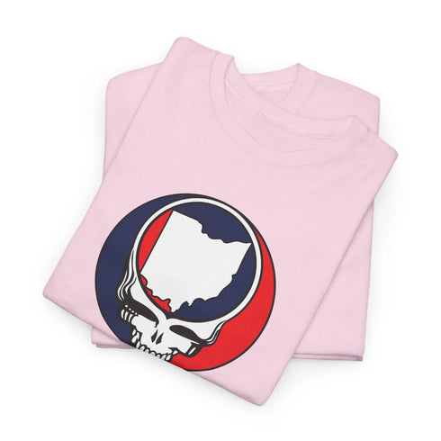 Ohio Map Stealie Grateful Dead T-Shirt