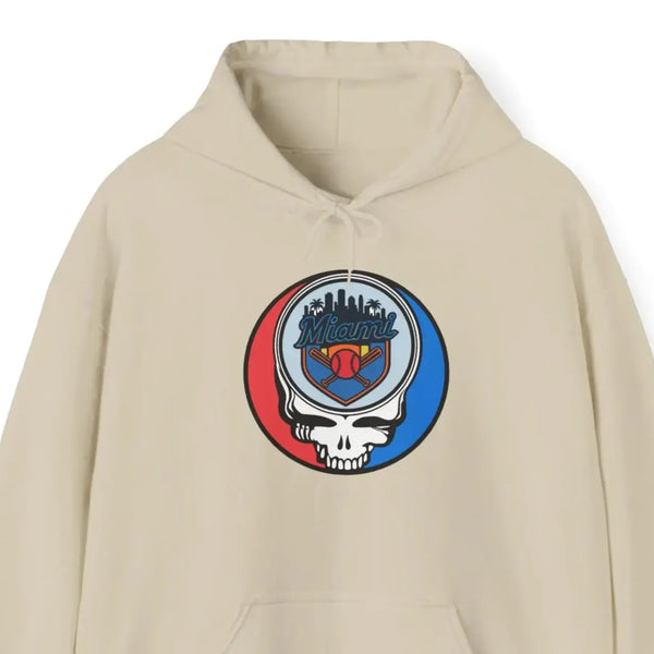 Grateful Dead - Miami Marlins Grateful Dead Unisex Heavy Blend Hoodie - StealieShop