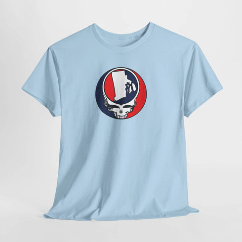 Rhode Island Map Stealie Grateful Dead T-Shirt