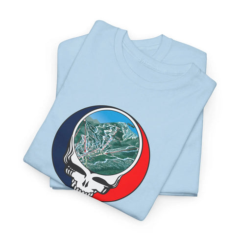 WhitefaceTrail Map Stealie Grateful Dead T-Shirt