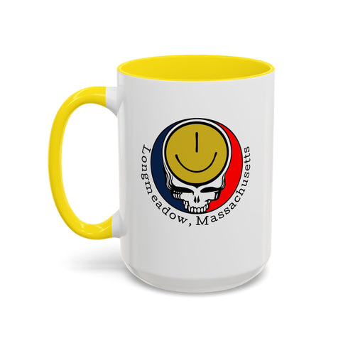 Grateful Dead - Longmeadow, MA Grateful Dead Stealie Coffee Mug - StealieShop