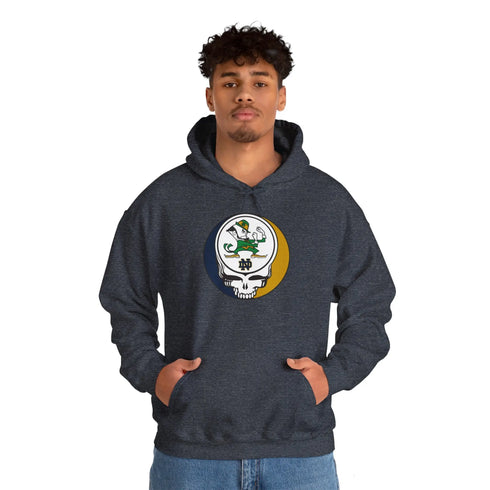 Notre Dame Grateful Dead Unisex Heavy Blend Hoodie StealieShop