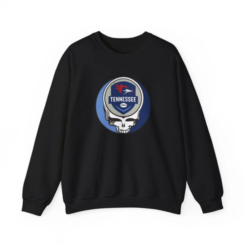 Grateful Dead - Tennessee Titans Grateful Dead Stealie Crewneck Sweatshirt - NFL - StealieShop