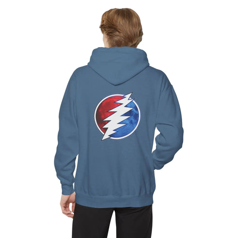 The Bolt Vineyard Collection Unisex Garment-Dyed Hoodie StealieShop