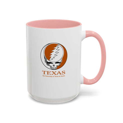 Grateful Dead - University of Texas Grateful Dead Stealie Coffee Mug (11oz or 15oz) - StealieShop