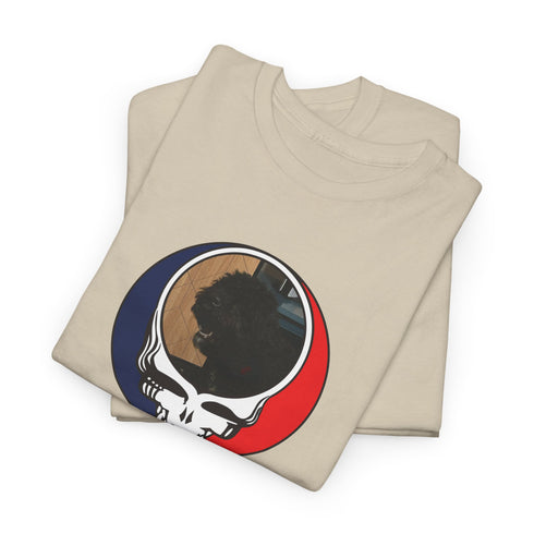 Custom Dog Stealie Unisex Grateful Dead T-Shirt (49)