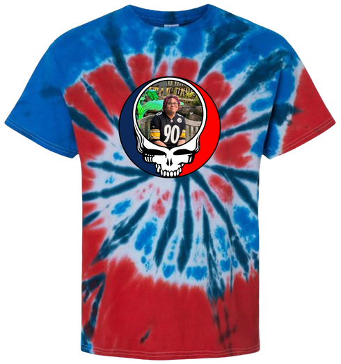 1624 - Custom Stealie Tie-Dye