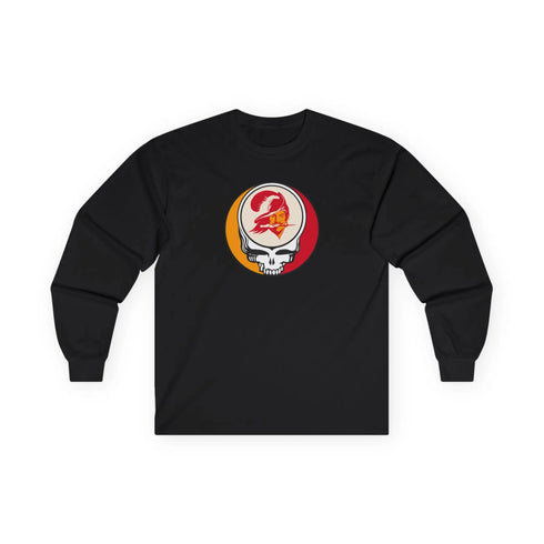 Grateful Dead - Tampa Bay Bucaneers Stealie Ultra Cotton Long Sleeve Tee - StealieShop