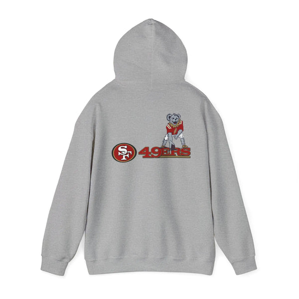 San Francisco 49ers Dancing Bear Unisex Hoodie - NFL - StealieShop