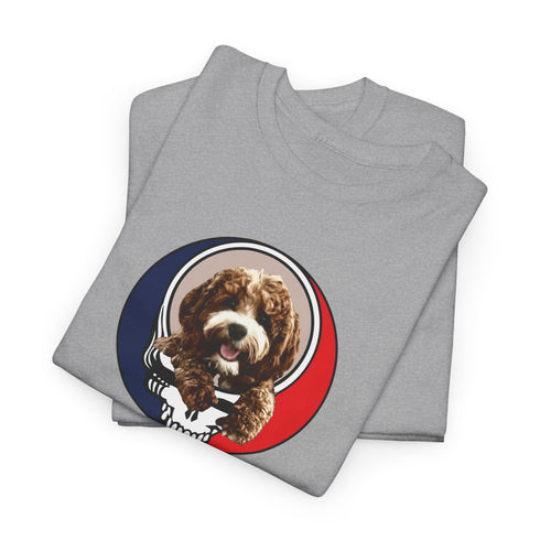 Custom Dog Stealie Grateful Dead T-Shirt (35)