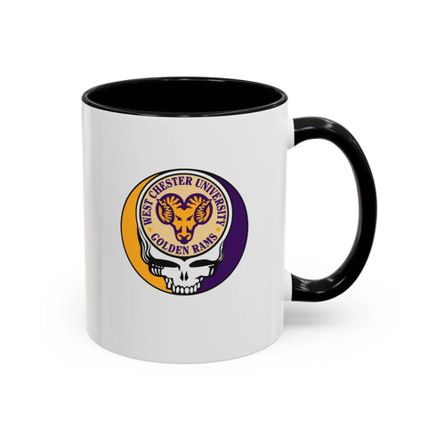 West Chester University Grateful Dead Stealie Coffee Mug (11oz or 15oz) - StealieShop