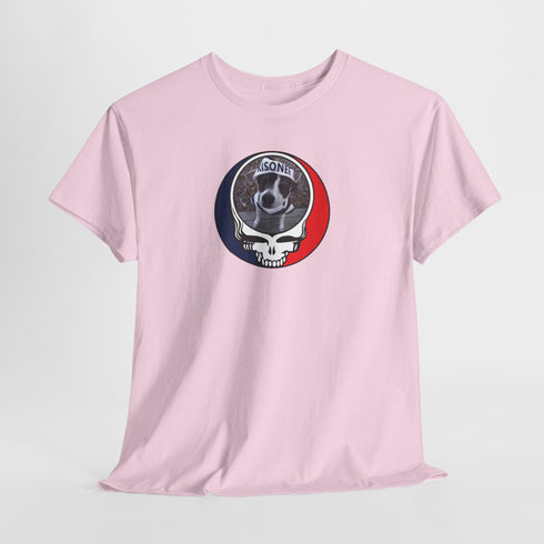 Custom Dog Stealie Unisex Grateful Dead T-Shirt (48)