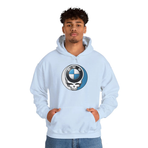 BMW Steal Your Face Grateful Dead Unisex Hoodie - StealieShop