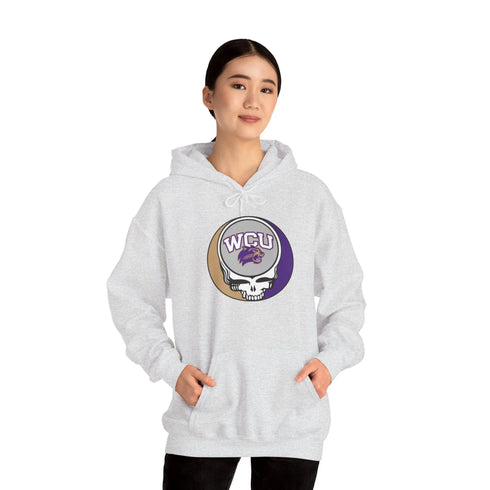 Western Carolina University Grateful Dead Unisex Heavy Blend Hoodie - Hooded Sweatshirt - StealieShop