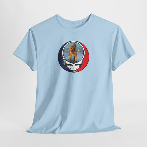 Custom Dog Stealie Unisex Grateful Dead T-Shirt (115)