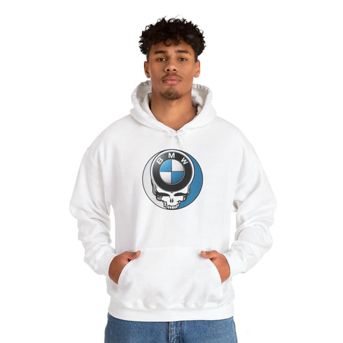 BMW Steal Your Face Grateful Dead Unisex Hoodie - StealieShop