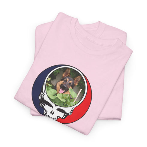 Custom Dog Stealie Unisex Grateful Dead T-Shirt (43)