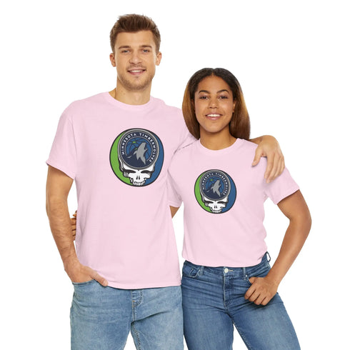 Grateful Dead - Minnesota Timberwolves Grateful Dead Steal Your Face T-Shirt - NBA - StealieShop