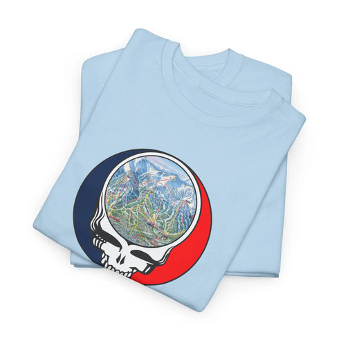 Breckenridge Trail Map Stealie Grateful Dead T-Shirt