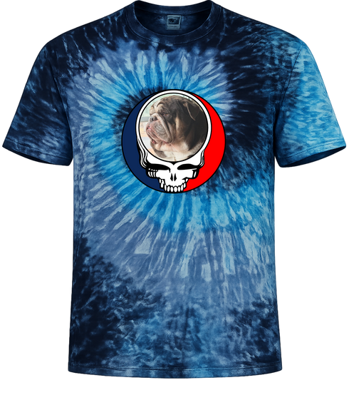 1676 - Custom Stealie Tie-Dye