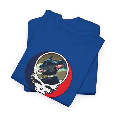 Custom Dog Stealie Unisex Grateful Dead T-Shirt (82)
