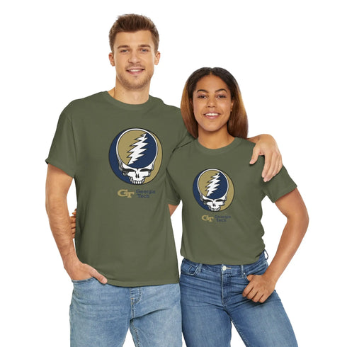 Georgia Tech Grateful Dead T-Shirt StealieShop