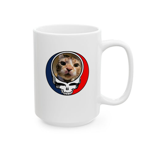 Custom Cat 15oz Ceramic Mug (55)