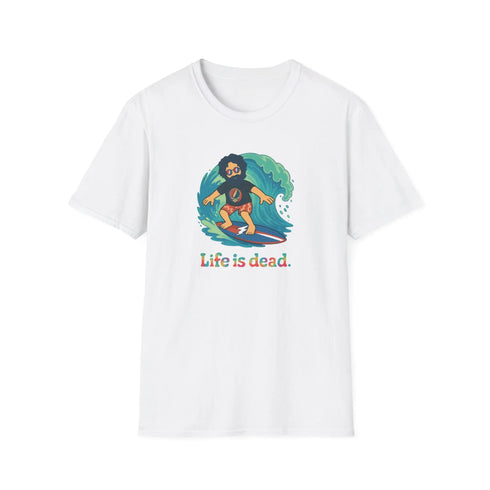 Grateful Dead - Surfin' Jerry - Life is dead. Grateful Dead TShirt - StealieShop