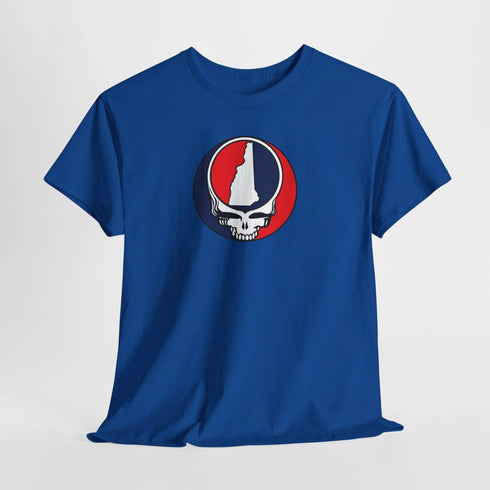 New Hampshire Map Stealie Grateful Dead T-Shirt