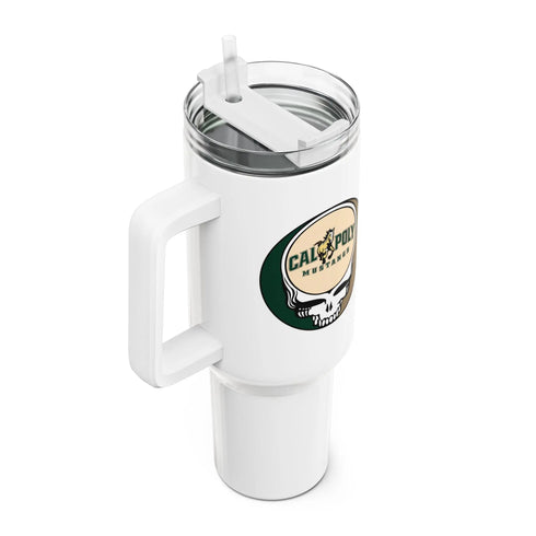 Grateful Dead - Cal Poly Stealie "Fat Man" Tumbler, Double Insulated 40oz Travel Mug - StealieShop