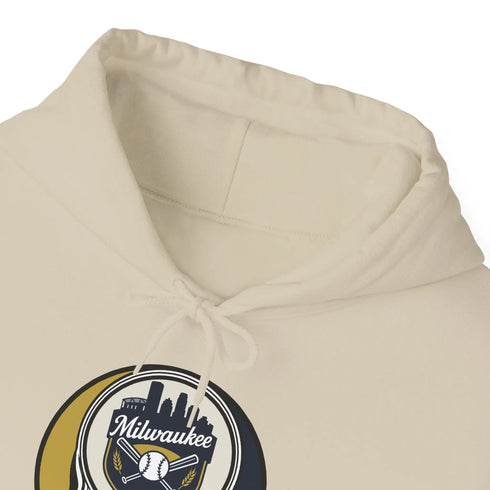 Grateful Dead - Milwaukee Brewers Grateful Dead Unisex Heavy Blend Hoodie - MLB - StealieShop