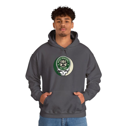 Grateful Dead - Milwaukee Bucks Grateful Dead Steal Your Face Unisex Hoodie - NBA - StealieShop