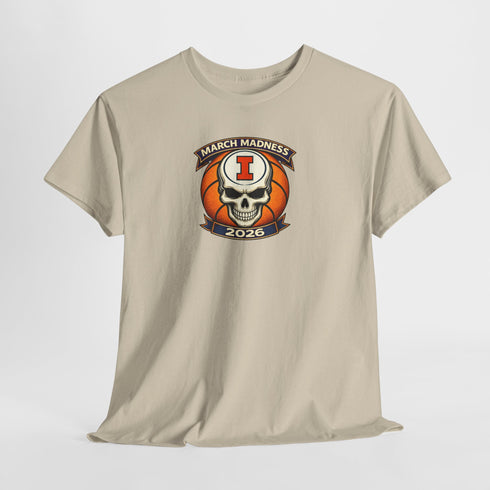 Illinois March Madness 2026 Basketball Stealie T-shirt