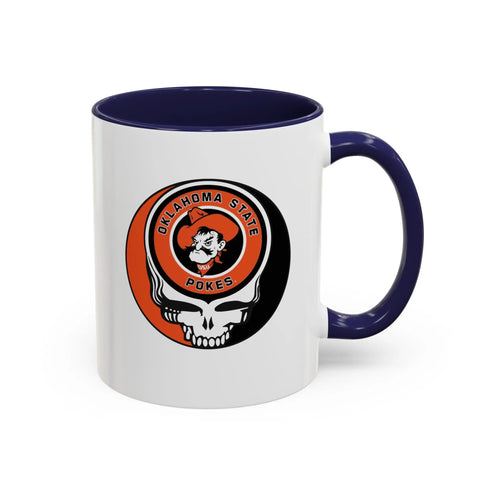 Oklahoma State University Grateful Dead Stealie Coffee Mug (11oz or 15oz) - StealieShop