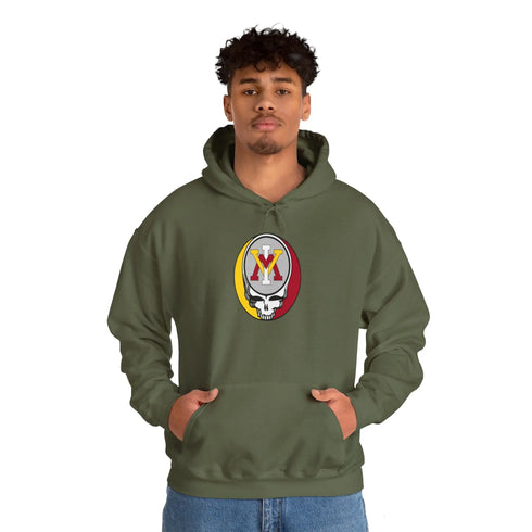 Virginia Military Institute Grateful Dead Steal Your Face Unisex Hoodie - StealieShop