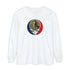 Custom Dog Stealie Garment-Dyed Long Sleeve T-Shirt (165)